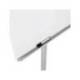 Pizarra Blanca Magnetica Movil con ruedas 68x104 cm Rocada