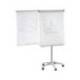 Pizarra Blanca Magnetica Movil con ruedas 68x104 cm Rocada