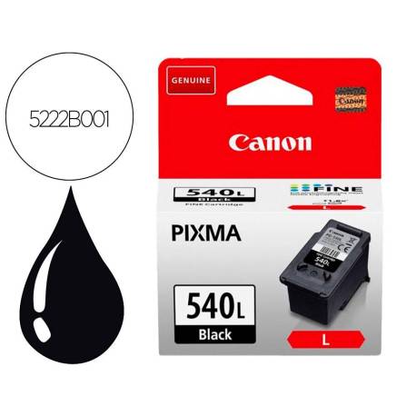 Cartucho Canon pg-540L color negro 5222b005