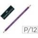 Lapiz bicolor marca Faber Castell Janus 2160 rojo-azul