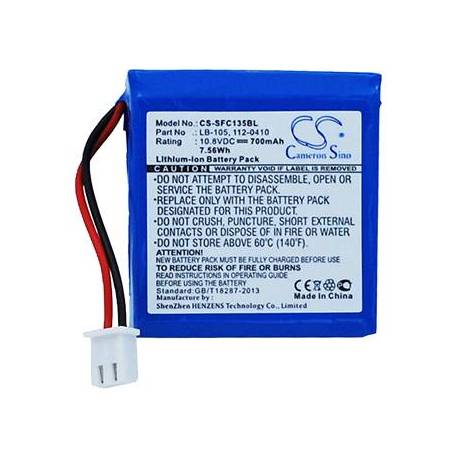 Bateria de Litio Safescan LB-105 Recargable