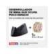 Portarrollos sobremesa Tesa Easy cut curve Plastico para cinta de 33m color Negro