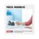 Portarrollos sobremesa Tesa Easy cut curve Plastico para cinta de 33m color Negro