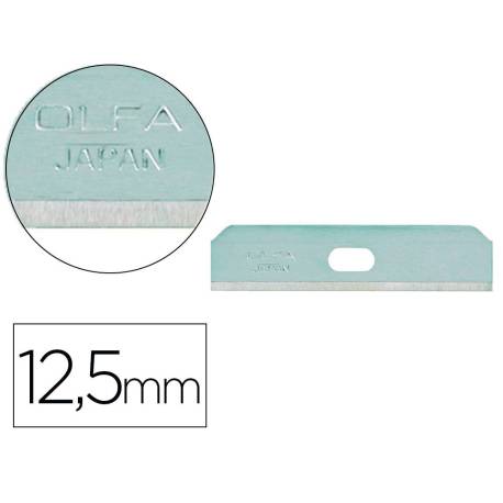 Repuesto Cuter Olfa cuchillas de 12,5 mm