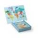 JUEGO APLI DIDACTICO MAGNETICO MAPA MUNDI 40 PIEZAS