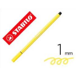 Rotulador Stabilo pen 68/24 1 mm Color Amarillo limón