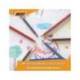 Lapices de colores Bic evolution Stripes Caja de 24 colores surtidos