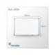 Pizarra Blanca Rocada Acero Vitrificado Magnética 120X90 cm