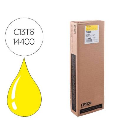 CARTUCHO INK-JET EPSON T6364 COLOR AMARILLO C13T636400