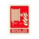 PICTOGRAMA ARCHIVO 2000 BOCA DE INCENDIO PVC COLOR ROJO LUMINISCENTE 210X300 MM