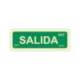 PICTOGRAMA ARCHIVO 2000 SALIDA PVC COLOR VERDE LUMINISCENTE 300X105 MM PACK DE 2 UNIDADES
