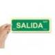 PICTOGRAMA ARCHIVO 2000 SALIDA PVC COLOR VERDE LUMINISCENTE 300X105 MM PACK DE 2 UNIDADES