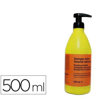 SOLUCION ANTISEPTICA CLORHEXIDINA DESINCLOR JABON 0,8 % BOTE DE 500 ML