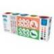 PLASTILINA MILAN SOFT DOUGH BASIC CAJA DE 10 BOTES COLORES SURTIDOS 85 G