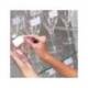 ETIQUETA ADHESIVA AVERY REMOVIBLE PARA IMPRESORA LASER INYECCION TINTA FOTOCOPIADORA BLANCA 62X89 MM