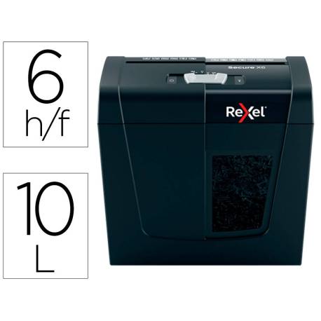DESTRUCTORA DE DOCUMENTOS REXEL SECURE X6 EU