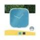 RELOJ LEITZ COSY DE PARED CRISTAL AZUL