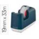 PORTARROLLO SOBREMESA LEITZ COSY PLASTICO PARA CINTAS 33 MT COLORGRIS