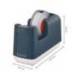 PORTARROLLO SOBREMESA LEITZ COSY PLASTICO PARA CINTAS 33 MT COLORGRIS