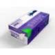 GUANTE DE NITRILO DESECHABLE SENSITIVE SIN POLVO TALLA M MEDIANA COLOR AZUL CAJA DE 100 UNIDADES