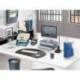 FICHERO CAJONES DE SOBREMESA CEP MOOV UP RECICLADO 80% CON CERRADURA RECICLADO 80% 3 CAJONES COLOR GRIS