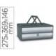 FICHERO CAJONES DE SOBREMESA CEP MOOV UP RECICLADO 80% CON CERRADURA RECICLADO 80% 2 CAJONES COLOR GRIS