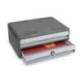 FICHERO CAJONES DE SOBREMESA CEP MOOV UP RECICLADO 80% CON CERRADURA RECICLADO 80% 2 CAJONES COLOR GRIS