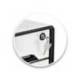 FICHERO CAJONES DE SOBREMESA CEP SMOOVE SECURE CON CERRADURA 4 CAJONES COLOR BLANCO/NEGRO 288X360X270 MM