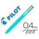 BOLIGRAFO PILOT SUPERGRIP G 4 COLORES RETRACTIL SUJECION DE CAUCHO TINTA BASE DE ACEITE CUERPO COLOR AZUL