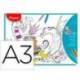 MANTEL PARA COLOREAR MAPED INDIVIDUAL DIN A3 PACK DE 15 UNIDADES SURTIDAS