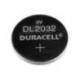 Pila alcalina boton Duracell CR2032 Blister 2 unidades