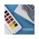 Acuarela Daler Rowney Aquafine Travel Set con pincel Caja de 12 colores