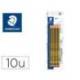 LAPICES DE GRAFITO STAEDTLER NORIS N 2 HB BLISTER DE 10 UNIDADES