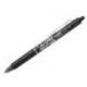 BOLIGRAFO PILOT FRIXION CLICKER BORRABLE 0,7 MM PUNTA MEDIA NEGRO EN BLISTER