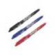 BOLIGRAFO PILOT FRIXION BALL BORRABLE 0,7 MM PUNTA MEDIA NEGRO EN BLISTER