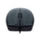 RATON NGS WIRED MIST OPTICO CON CABLE 1000 DPI AMBIDIESTROS USB COLOR NEGRO