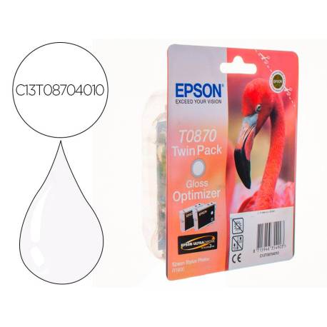 CARTUCHO INK-JET EPSON T0870 OPTIMIZADOR DE BRILLO C13T08704010
