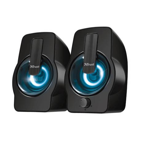 ALTAVOCES TRUST GEMI 2.0 12W ILUMINACION LED CONTROL DE VOLUMEN Y CONEXION