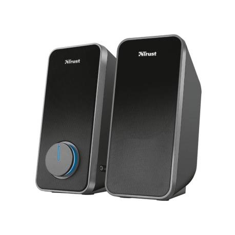 ALTAVOCES TRUST ARYS 2.0 POTENCIA 28W CONTROL DE VOLUMEN Y CONEXION AURICULARES