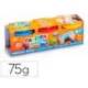 PLASTILINA CARIOCA BABY DOUGH BOTE 75 G SET DE 3 COLORES SURTIDOS