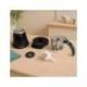 CAFETERA JOCCA ITALIANA ELECTRICA CAPACIDAD 6 TAZAS JARRA TRANSPARENTE SIN CABLES 220-240V COLOR NEGRO