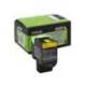 TONER LASER LEXMARK 80C2SYE AMARILLO 2000 PAGINAS