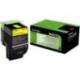 TONER LASER LEXMARK 80C2XYE AMARILLO 4000 PAGINAS