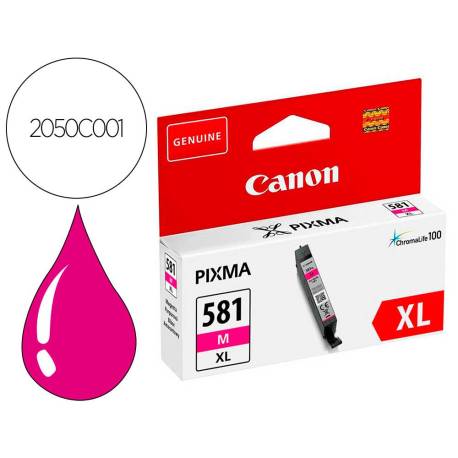 CARTUCHO CANON PIXMA CLI-581XL COLOR MAGENTA 2050C001