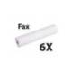 ROLLO PAPEL FAX EXACOMPTA 210 MM X 50 MT