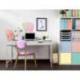 FICHERO DE CAJONES SOBREMESA EXACOMPTA BIG-BOX AQUAREL NEGRO 4 CAJONES COLORES PASTEL GLOSSY