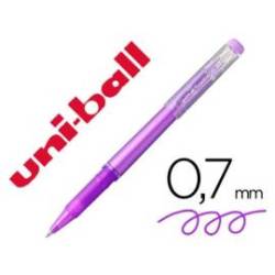 BOLIGRAFO UNI-BALL UF-22 ROLLER 0,7 MM COLOR VIOLETA