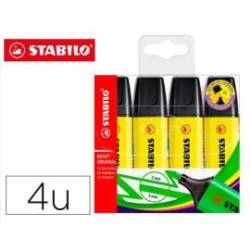 ROTULADOR STABILO BOSS 2/5 MM COLOR AMARILLO FLUORESCENTE