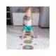 JUEGO DIDACTICO MIDEER DINOSAURIO CON 64 ADHESIVOS PARA SUELO REMOVIBLES +3 AÑOS