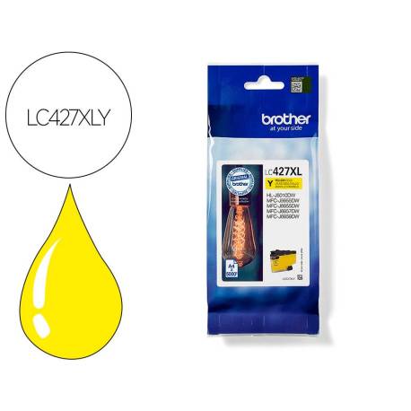 CARTUCHO BROTHER LC427XLY AMARILLO mfcj4340dw / 4540dw / 4540dwxl